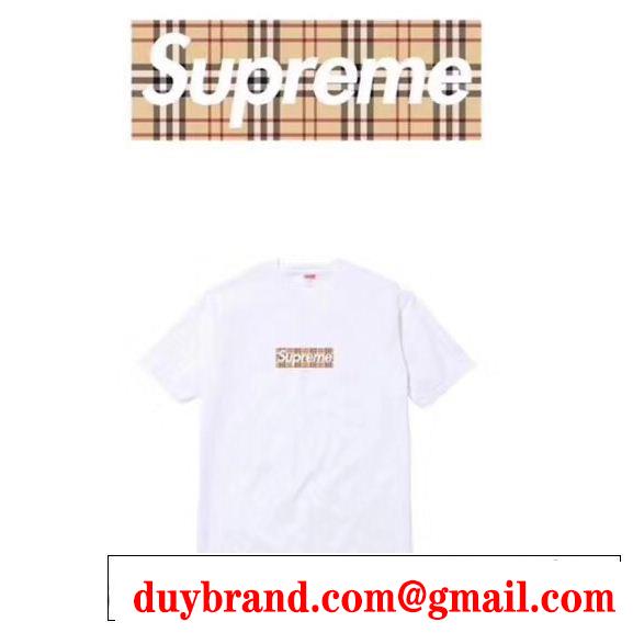 人気デザインで欲しい シュプリーム流行の注目ブランド SUPREME 半袖/Tシャツ2色可選