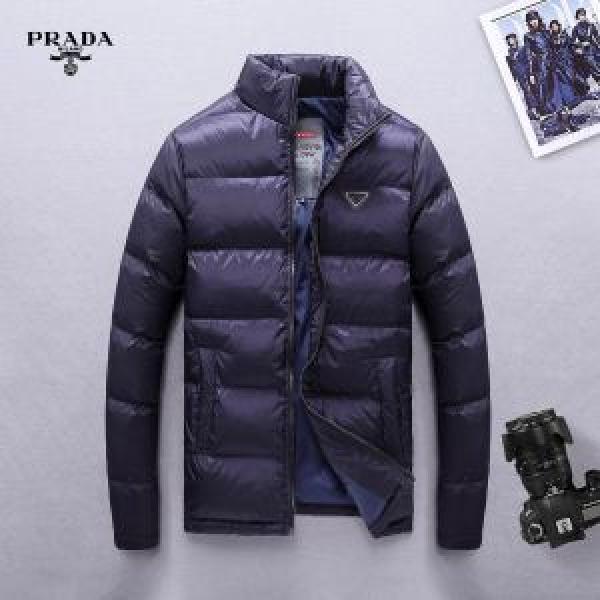 Prada Prada Thiết kế phổ biến 2 Lựa chọn màu xuống Đàn ông Đàn ông Đảm bảo Chất lượng Tiêu chuẩn_DOWN Áo khoác_Men's Fashion_ Thương hiệu cửa hàng đặt hàng qua thư giá rẻ