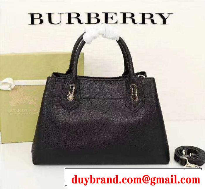 都会的な印象Burberryバーバリースーパーコピーレディーストートバッグショルダー付きDa cao cấp採用