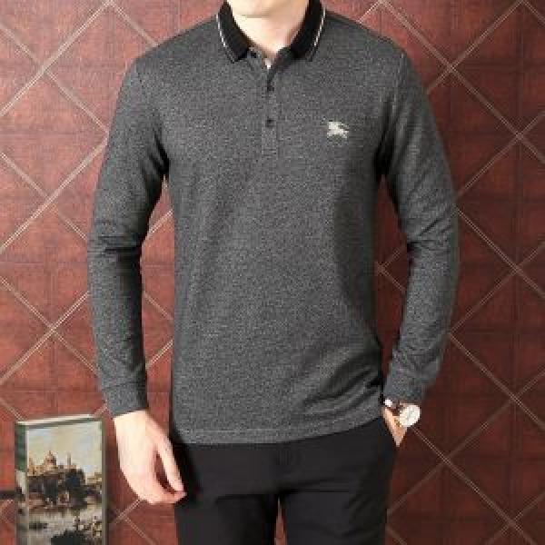 Tay áo dài/t -Shirt mặc cả Burberry 3 Lựa chọn màu áp đảo mới nổi tiếng mới đến Burberry _ Tay áo dài T -shirt _ Thời trang nam