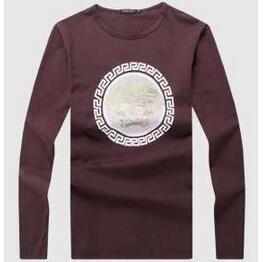 Versace để mặc đồ dài và đẹp mắt dài và đẹp mắt 4 -sleeved t -shirts 4 -colored _ Versace Versace_ Thương hiệu giá rẻ (Lớp lớn nhất của )