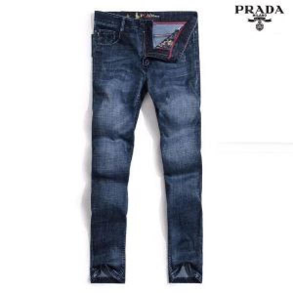 Prada Prada Quần jean Xếp hạng thời trang thứ nhất!