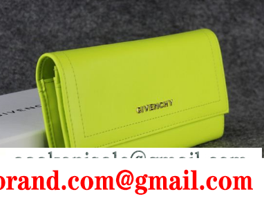 上質 美品 givenchy ジバンシィ レディース フラップ財布 長財布 グリーン