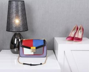 Dễ thương Fendi Fendi Ladies Bag Bag Chuỗi dây đeo
