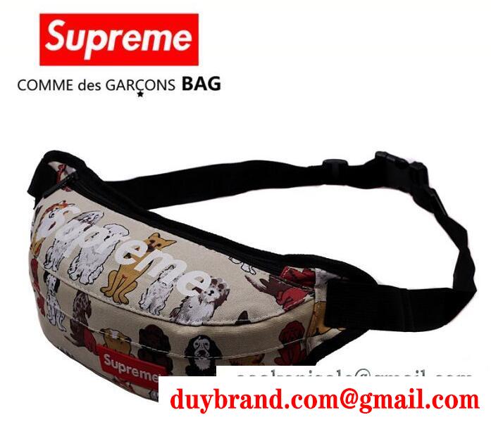 驚きの破格値品質保証のシュプリーム、Supremeの動物デザインの5色メンズボディバッグ