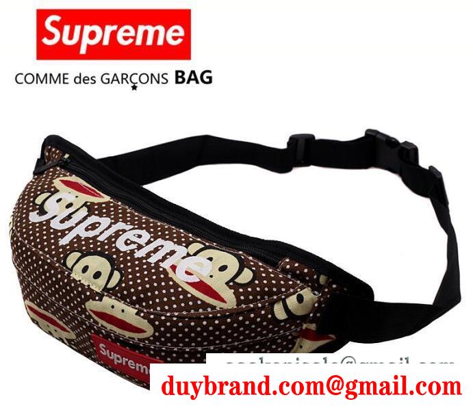 驚きの破格値品質保証のシュプリーム、Supremeの動物デザインの5色メンズボディバッグ