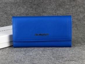 Blue Givenchy giá rẻ, đặt hàng thư bùng nổ của Givenchy Ladies 2 gấp ví dài _ Givenchy Givenchy_ Thương hiệu giá rẻ 