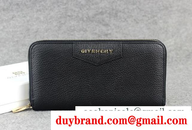 大人しい上品なジバンシィ、Givenchyの人気セール高品質のファスナー開閉式のメンズレディースロングウォレット