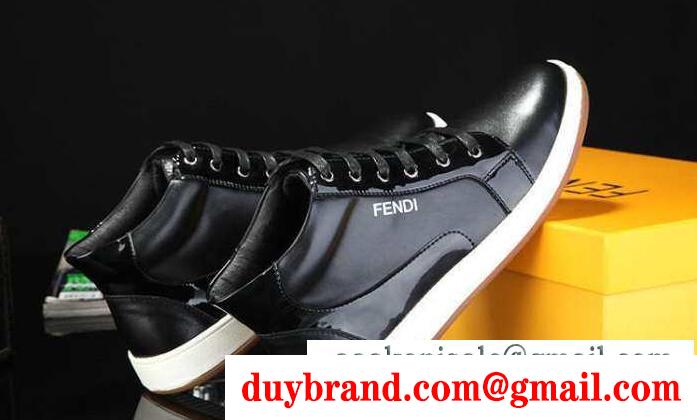 数量限定定番なフェンディ偽物、Fendiの人気定番安い黒、青メンズスニーカー靴