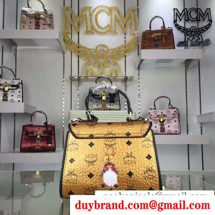 可愛い mcm うさぎエムシーエムバッグ激安通販ハンドバッグショルダーバッグ多色可選