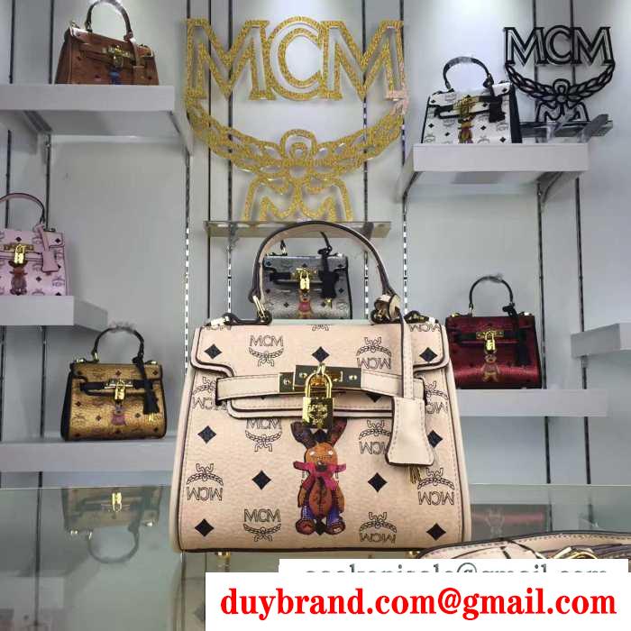 可愛い mcm うさぎエムシーエムバッグ激安通販ハンドバッグショルダーバッグ多色可選