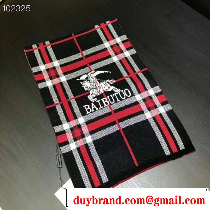  格好良いアイテム すっかり定番化 バーバリー BURBERRY スカーフ 美品*入手困難