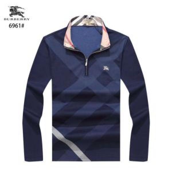 Thời trang thanh lịch, thời trang và thanh lịch Burberry Burberry 4 -Molored Long Sleeve T -shirt Propot