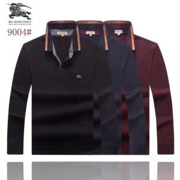 Ấn tượng hiện đại Burberry Burberry Mô hình độc đáo 3 Lựa chọn màu dài -Sleeved t -shirt Super Eyeball Work _ Long Sleeve T -shirt _ Thời trang nam
