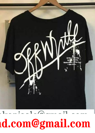 快適 カジュアル off-white オフホワイト メンズ 半袖 tシャツ インナー 2色可選