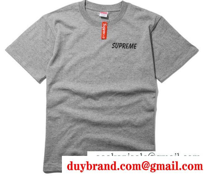 上品かつ爽やかなシュプリーム、Supremeの最安値品質保証のメンズ半袖Tシャツ