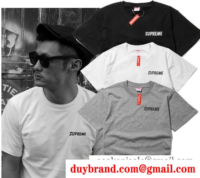 上品かつ爽やかなシュプリーム、Supremeの最安値品質保証のメンズ半袖Tシャツ