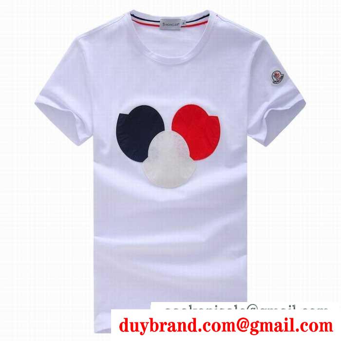 人気激売れ 2017春夏 モンクレール moncler お気に入り 半袖tシャツ 4色可選 上品上質