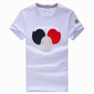 Người vận chuyển trong nước Moncler Moncler trên bộ ba màu ngực tăng lên cổ T -Shirt 29374561_ Moncler Moncler_ Thương hiệu giá rẻ 