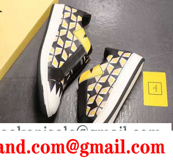 人気アイテム fendi フェンデイ コピー スリッポン スニーカー カーフスキン