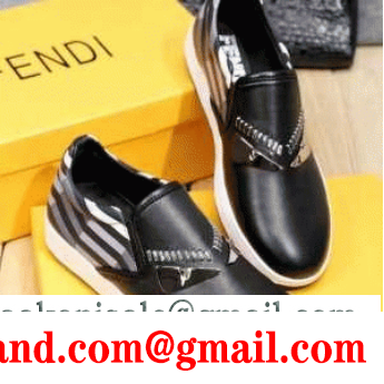 履き心地抜群！ バグズ fendi フェンディ メンズ スリッポン スニーカー