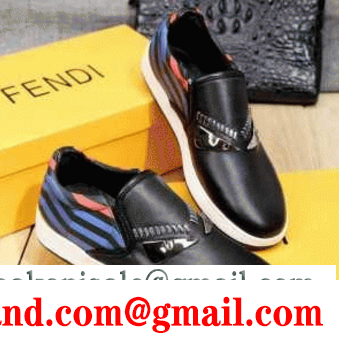 履き心地抜群！ バグズ fendi フェンディ メンズ スリッポン スニーカー