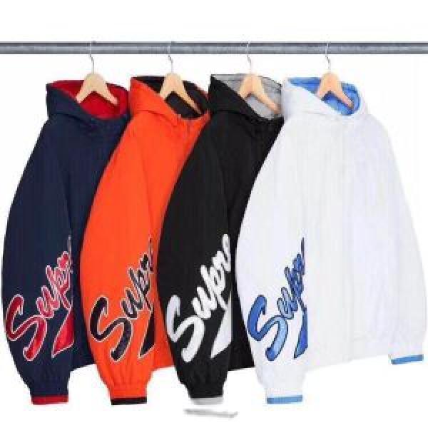 Western Hàn Quốc Wave Sup 18aw Sleeve Script Áo khoác bên lề mùa này áo khoác Down nổi tiếng nhất 4 màu sắc có thể lựa chọn_down áo khoác _ Men Fashion_ Brand