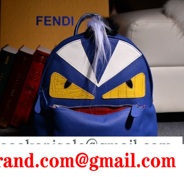 トレンドファッション fendi フェンディ バグズ リュックサック 可愛い