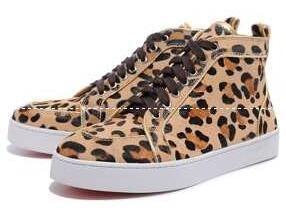 100%New Louboutin giá rẻ, giày thể thao nam cao của Christian Louboutin với Hedagara cao _Ristian Louboutin_ Thương hiệu giá rẻ 