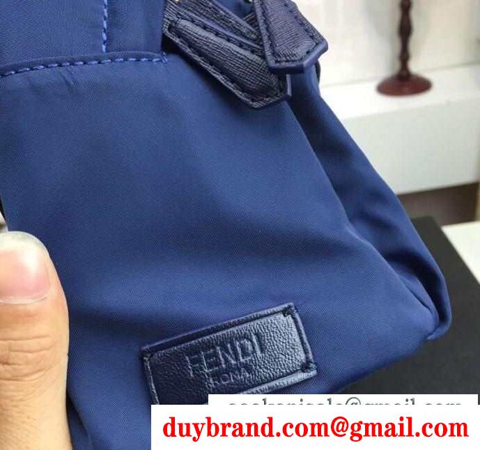 機能性抜群なフェンディ、Fendiの店舗で人気満点の黒、青と赤の3色メンズ、レディースリュック