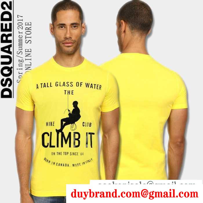 17春夏 dsquared2 ディースクエアード 3色可選 半袖tシャツ 大好評?
