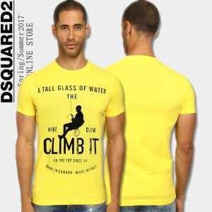 17 mùa xuân / mùa hè dsquared2 desqua werade 3 màu tay áo tối cao t -shirts rất phổ biến?