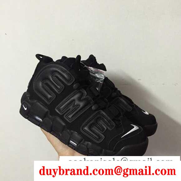 履き心地いい シュプリーム 通販 偽物スニーカーsupreme x nike air more uptempo スニーカーシューズ3色可選