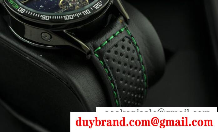 ブルー文字盤のタグホイヤー 偽物 アクアレーサー tag heuer 黒い革ベルトのメンズ腕時計