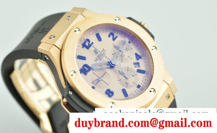 防水機能のビッグバン ウブロ 時計 スーパーコピー hublot ゴールド*グレーのメンズ腕時計