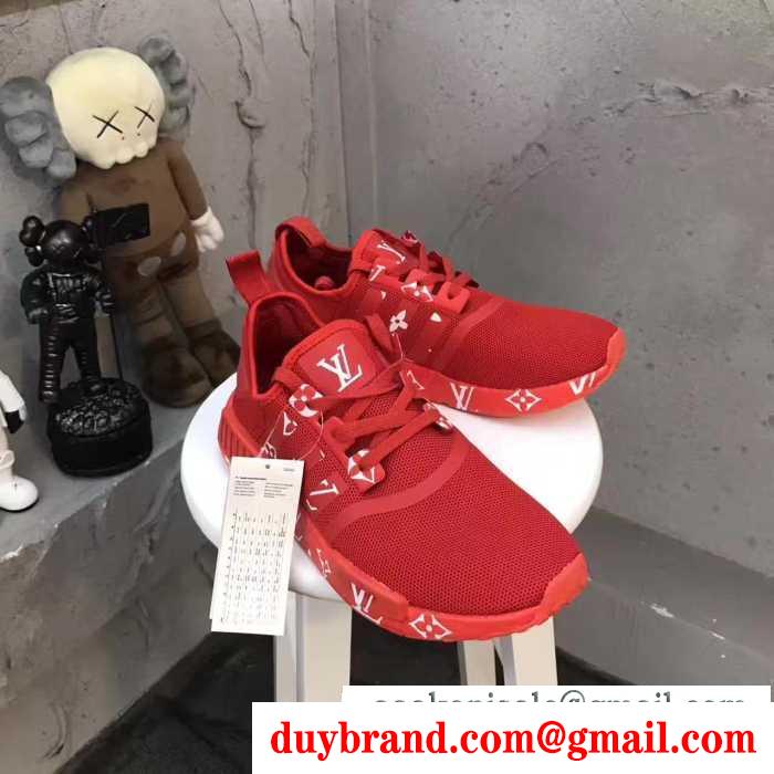 シュプリーム x ルイ・ヴィトン x アディダス nmd r1 トレーニングスニーカーsupreme x louis vuitton x adidas