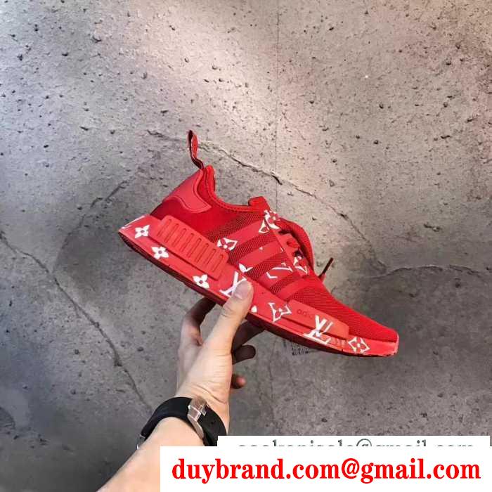 シュプリーム x ルイ・ヴィトン x アディダス nmd r1 トレーニングスニーカーsupreme x louis vuitton x adidas