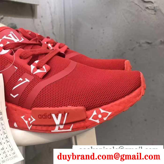 シュプリーム x ルイ・ヴィトン x アディダス nmd r1 トレーニングスニーカーsupreme x louis vuitton x adidas