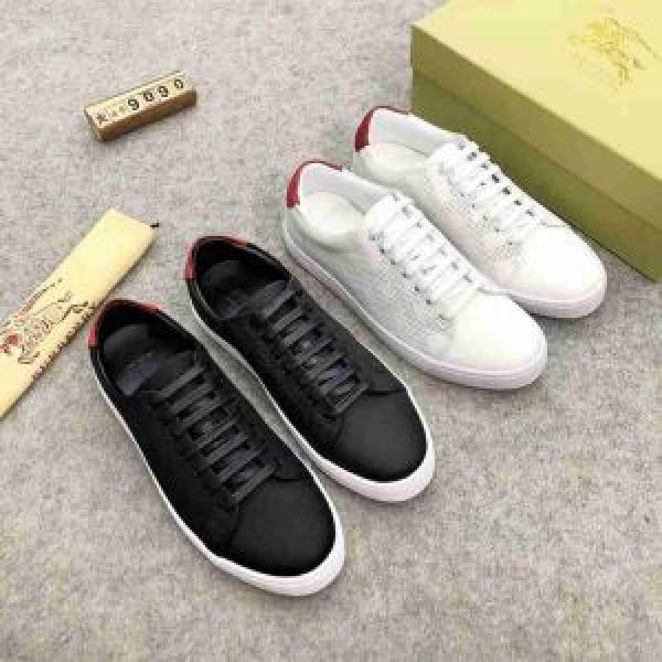 Burberry Burberry High Shoes 2 Màu 2 Màu sắc Lựa chọn mùa thu và Mùa đông Siêu phổ biến tác phẩm mới nhất _ Giày thể thao