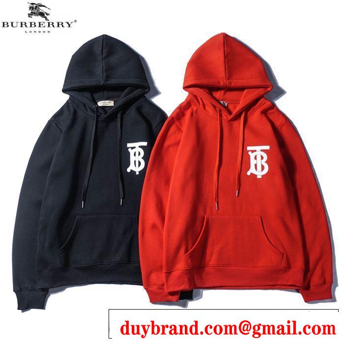 2色可選 ストリートファッション バーバリー BURBERRY今季爆発的な人気  パーカー 絶妙な新商品 