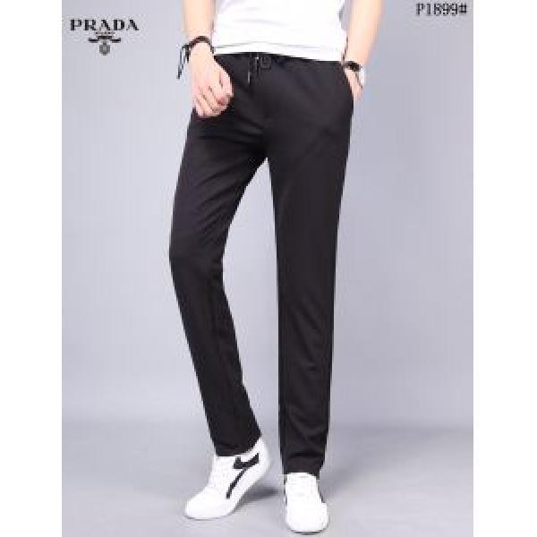 Bán phổ biến giá rẻ Prada Prada Wool Quần SPG09_1RII_F0008_S_182 Quần dài Quần Skinny Quần Skinny Giới hạn