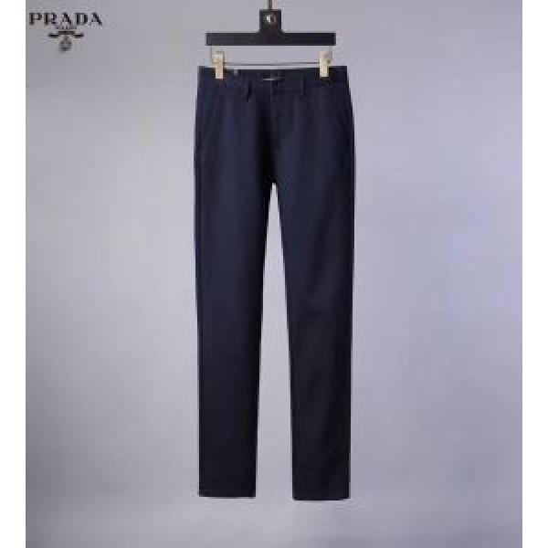 Mùa thu / mùa đông bán hàng phổ biến giá rẻ Prada Prada Mochi Slim Fit Quần dài Quần nam CASUAL 2 màu sắc UPA841_D39_F0008_S_131_ Thương hiệu Jeans_Smen's Fashion_ Thương hiệu cửa hàng đặc biệt đặt hàng thư giá rẻ