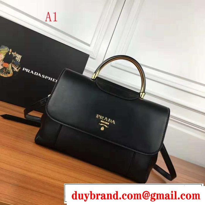 PRADA プラダ ハンドバッグ 3色可選 毎年流行り定番アイテムおすすめ 海外限定アイテム