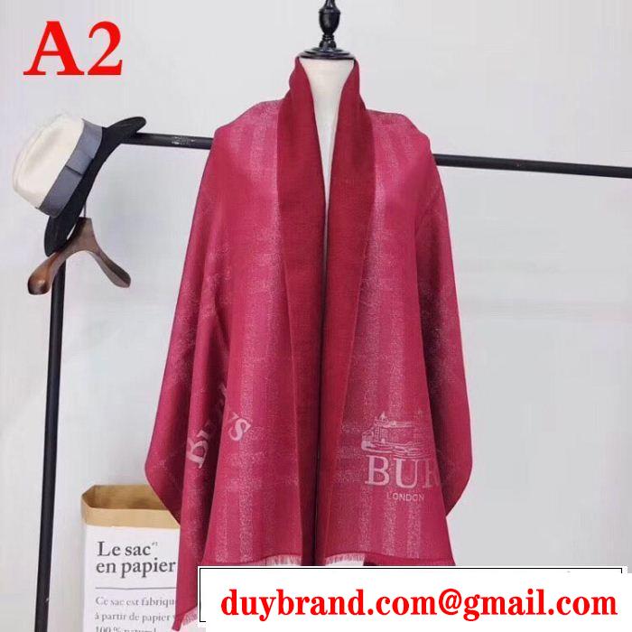 ロングマフラー 3色可選 18新品*最安値保証 バーバリー BURBERRY あったか発熱