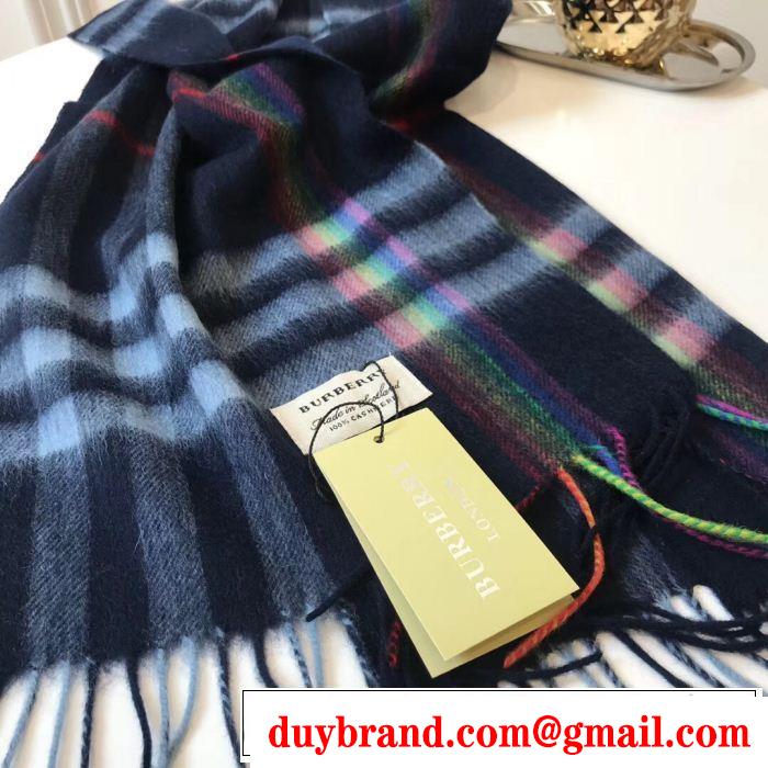 新季度 3色可選 人目を引く存在感 バーバリー 海外先行発売！BURBERRY ロングマフラー