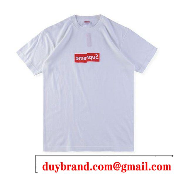 半袖Tシャツ 2色可選 SUPREME シュプリーム Supreme Comme Des Garcon Shirt Box Logo Tee CDG 流行っている