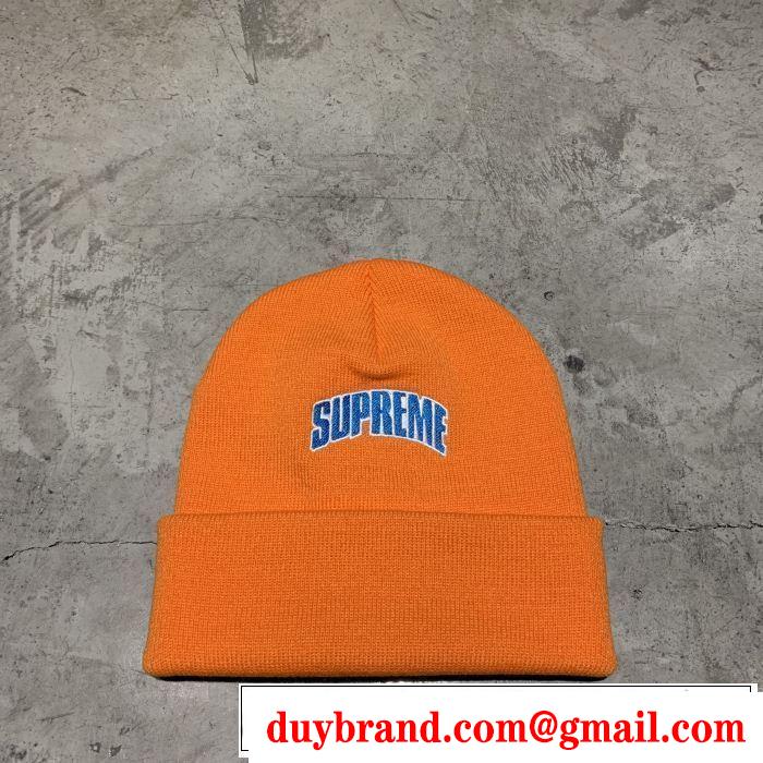 シュプリーム コピーSUPREMEニット帽ニットキャップビーニーメンズレディース小顔効果カジュアル全5色赤字超特価新品