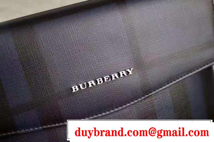 快適さと洗練された表情 バーバリー華やかさ満点  BURBERRY ポーチ 2色可選 新季度