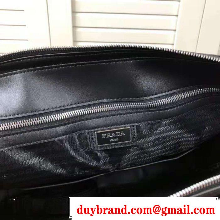 高品質な 手持ち&ショルダー掛け 3色可選 上品でファッション プラダ PRADA 18ＳＳ美品