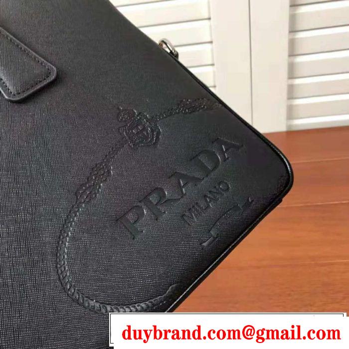 高品質な 手持ち&ショルダー掛け 3色可選 上品でファッション プラダ PRADA 18ＳＳ美品